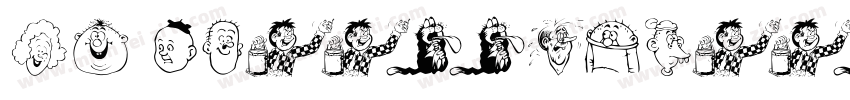 ZY Balloonbillow字体转换